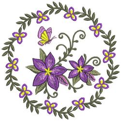 Dancing Butterflies 06(Lg) machine embroidery designs