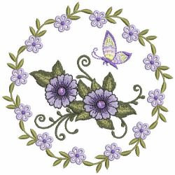 Dancing Butterflies 08(Lg) machine embroidery designs