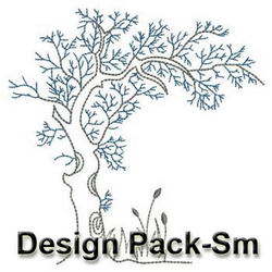 Season Trees(Sm) machine embroidery designs