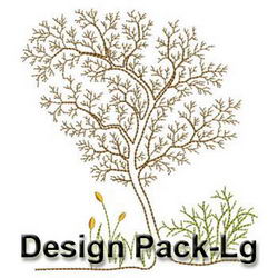 Season Trees(Lg) machine embroidery designs