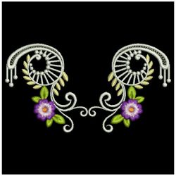 Amazing Heirloom Flowers 06 machine embroidery designs