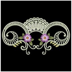 Amazing Heirloom Flowers 07 machine embroidery designs