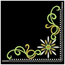 Heirloom Flower Corners 02(Sm) machine embroidery designs