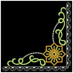 Heirloom Flower Corners 10(Lg) machine embroidery designs