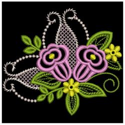 Colorful Flowers 02 machine embroidery designs