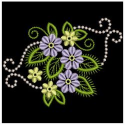 Colorful Flowers 03 machine embroidery designs