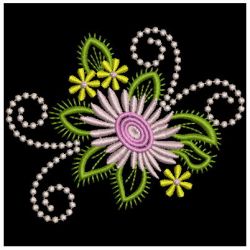 Colorful Flowers 04 machine embroidery designs