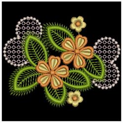 Colorful Flowers 05 machine embroidery designs
