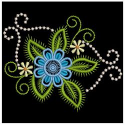 Colorful Flowers 06 machine embroidery designs