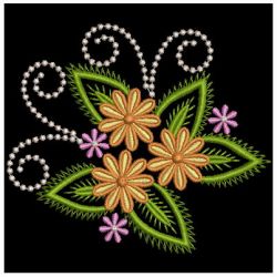 Colorful Flowers 10 machine embroidery designs