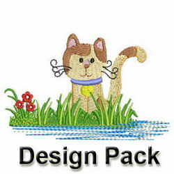 Cute Cats machine embroidery designs