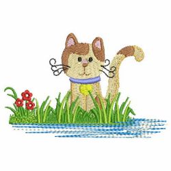 Cute Cats 06 machine embroidery designs