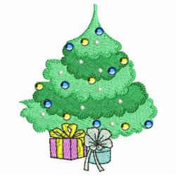 Crystal Christmas Trees 06 machine embroidery designs