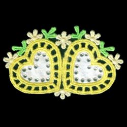 FSL Crystal Applique Heart 02 machine embroidery designs