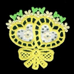 FSL Crystal Applique Heart 05 machine embroidery designs