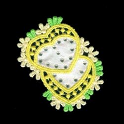 FSL Crystal Applique Heart 10