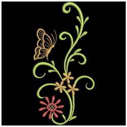 Floral Butterflies 04(Sm) machine embroidery designs