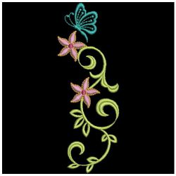 Floral Butterflies 10(Lg) machine embroidery designs