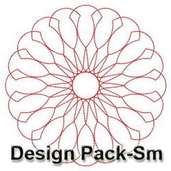 Redwork Quilt(Sm) machine embroidery designs