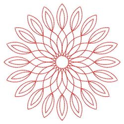 Redwork Quilt 04(Lg) machine embroidery designs