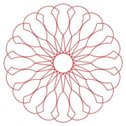 Redwork Quilt 05(Sm)