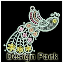 FSL Fancy Birds machine embroidery designs