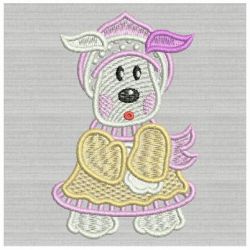 FSL Christmas Dogs 06 machine embroidery designs