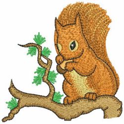 Squirrels 02 machine embroidery designs