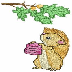 Squirrels 03 machine embroidery designs