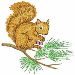 Squirrels 07 machine embroidery designs