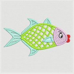 FSL Cute Fish 01 machine embroidery designs