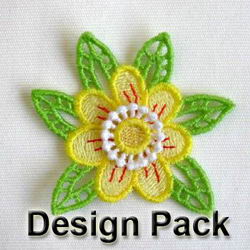FSL 3D Flowers machine embroidery designs