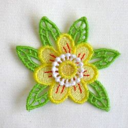 FSL 3D Flowers 01 machine embroidery designs