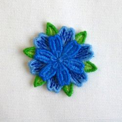FSL 3D Flowers 10 machine embroidery designs