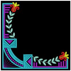 Decorative Corner 06(Lg) machine embroidery designs