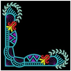 Decorative Corner 09(Lg) machine embroidery designs