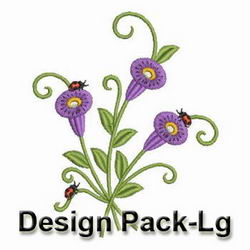 Spring Ladybugs(Lg) machine embroidery designs