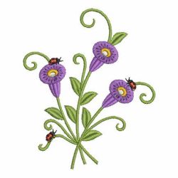 Spring Ladybugs 10(Sm) machine embroidery designs