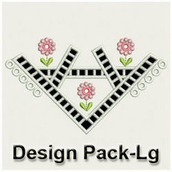 Heirloom Flower Cutwork(Lg) machine embroidery designs