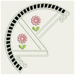 Heirloom Flower Cutwork 10(Md) machine embroidery designs