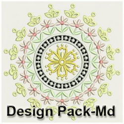 Circle Flower Cutwork(Md) machine embroidery designs