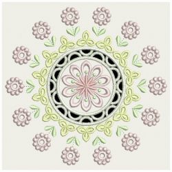Circle Flower Cutwork 02(Md)