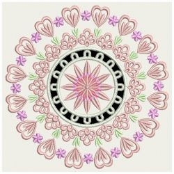 Circle Flower Cutwork 03(Md)