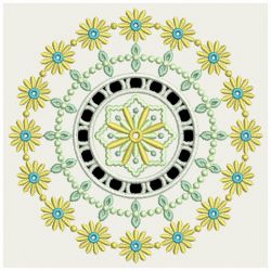 Circle Flower Cutwork 04(Sm) machine embroidery designs
