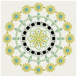 Circle Flower Cutwork 04(Sm) machine embroidery designs