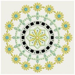 Circle Flower Cutwork 04(Lg)