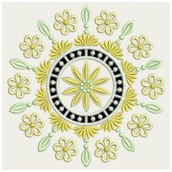 Circle Flower Cutwork 06(Lg) machine embroidery designs