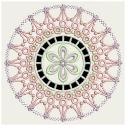 Circle Flower Cutwork 07(Md)