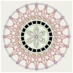 Circle Flower Cutwork 07(Lg)