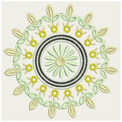 Circle Flower Cutwork 08(Md)